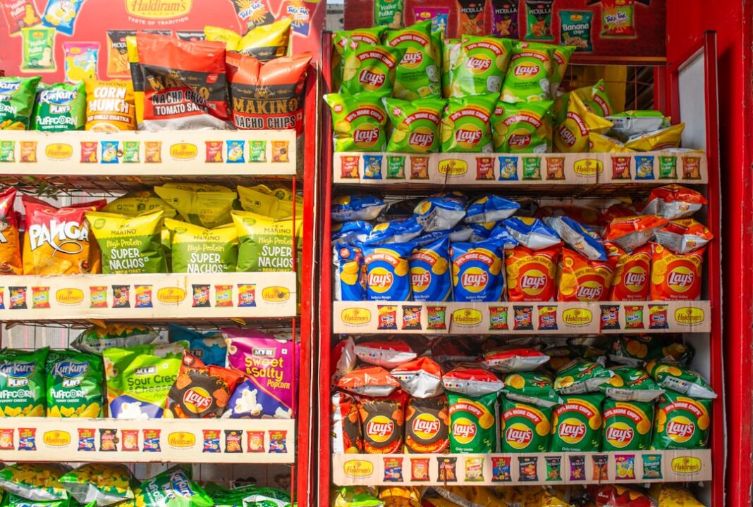 Photo Unhealthy snacks